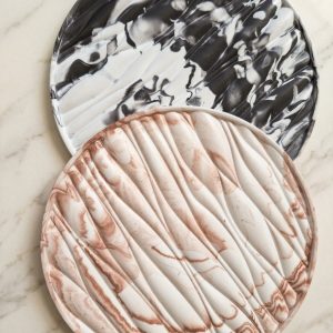 Wave Ripple Marble Tray