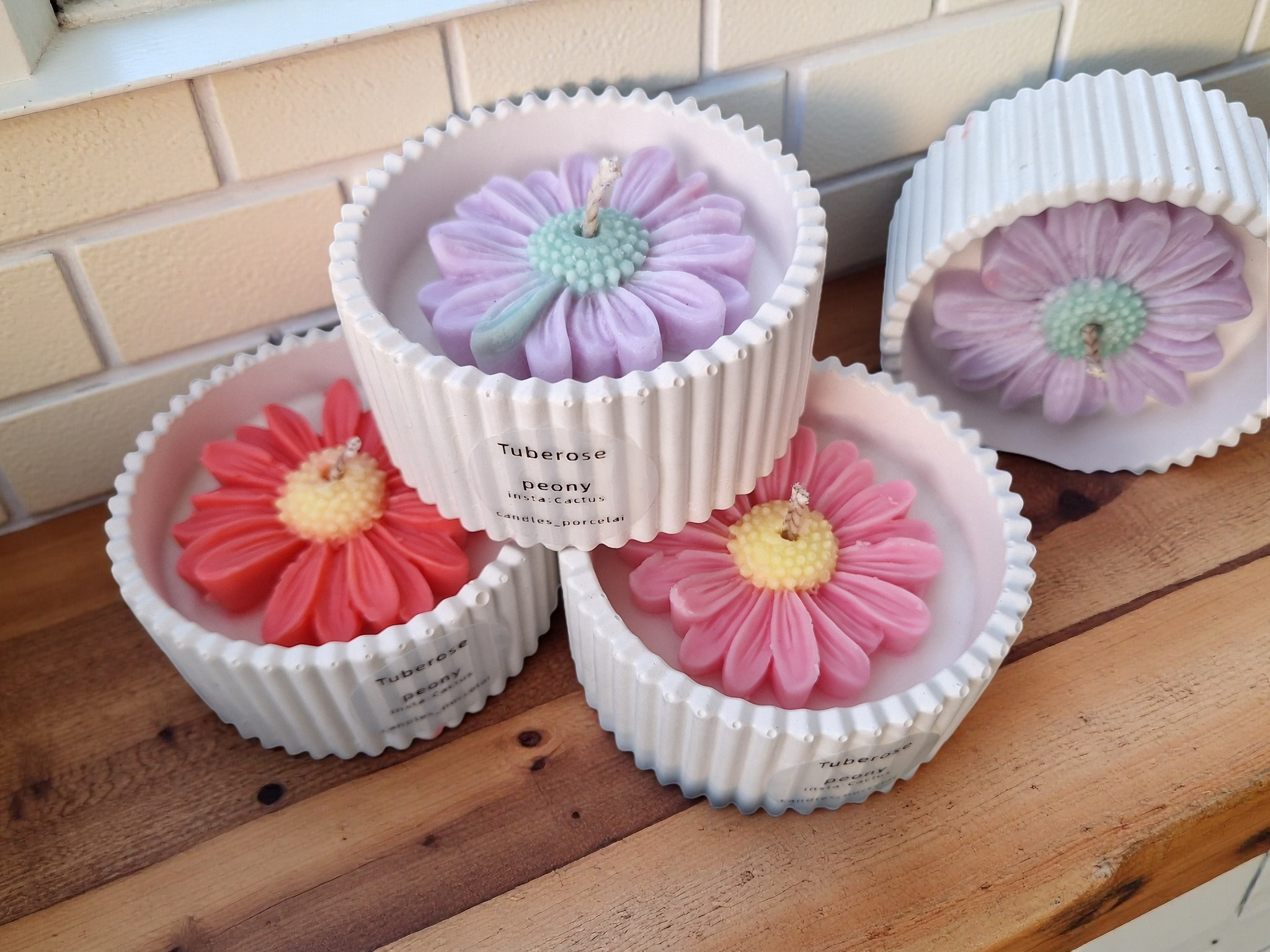 pearls candles🌼