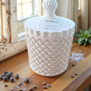 Diamond Embossed Luxury Candle